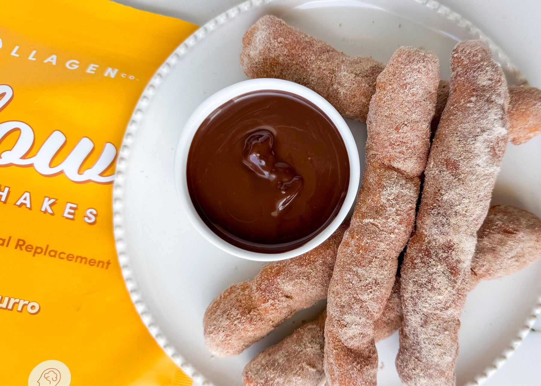 Air Fryer Cinnamon Churros - The Collagen Co.