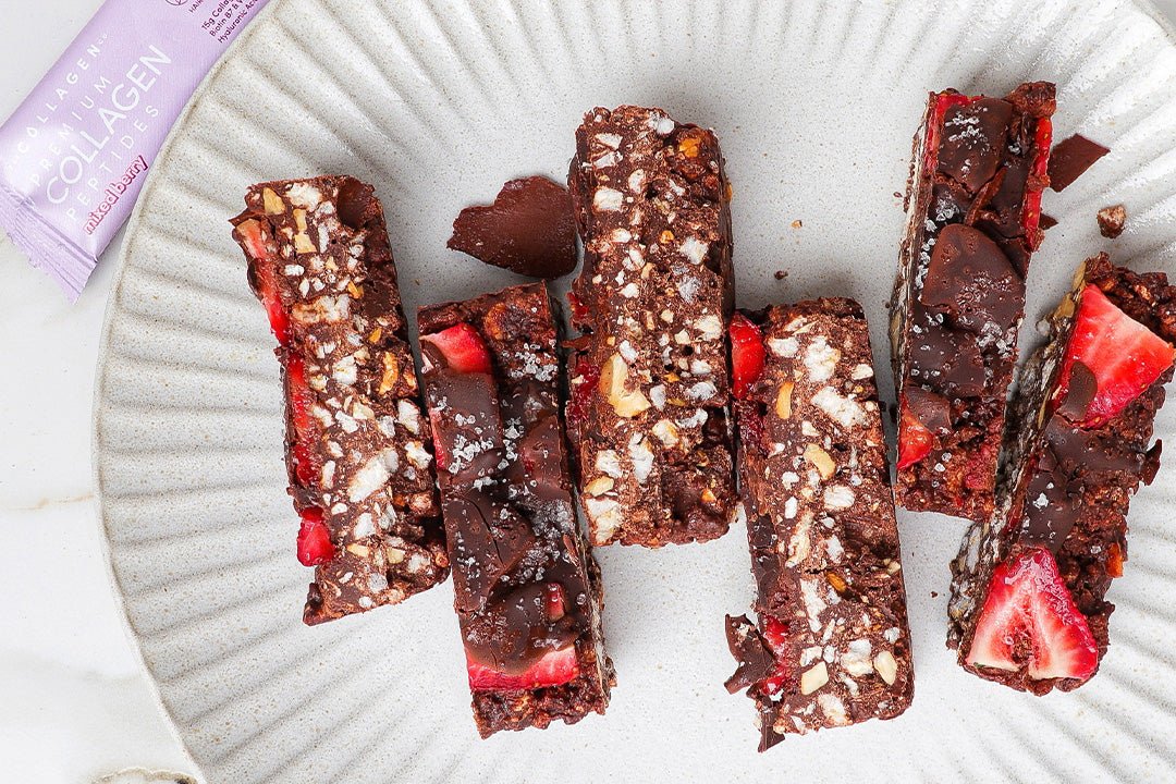 Choc-Berry Collagen Crunch Bars - The Collagen Co.