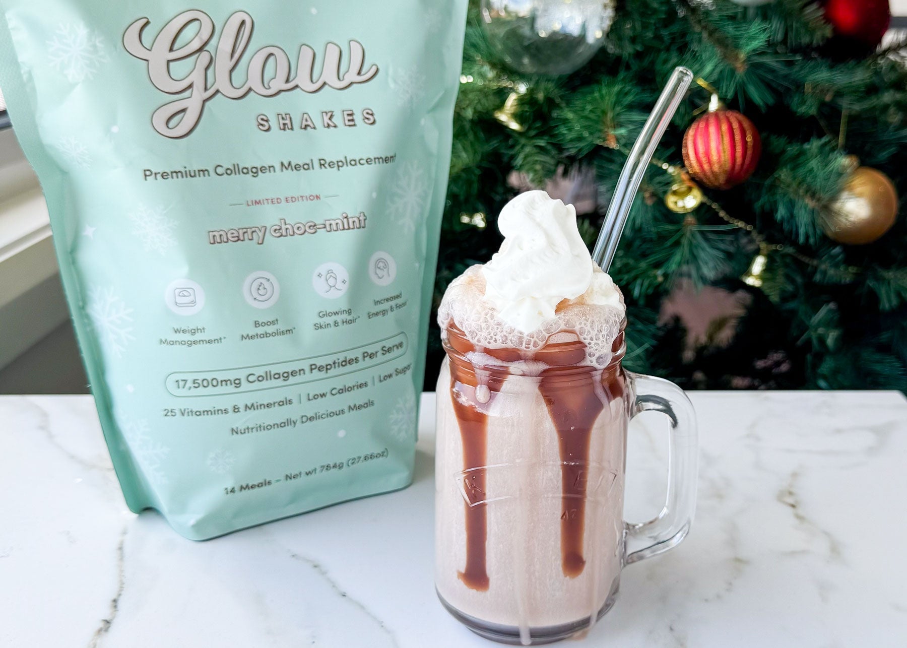 Choc Mint Thick Shake - The Collagen Co.