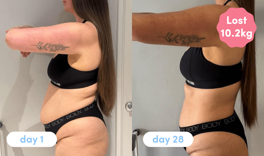 Erin B. - Taking Glow Shakes for 4 weeks - The Collagen Co.