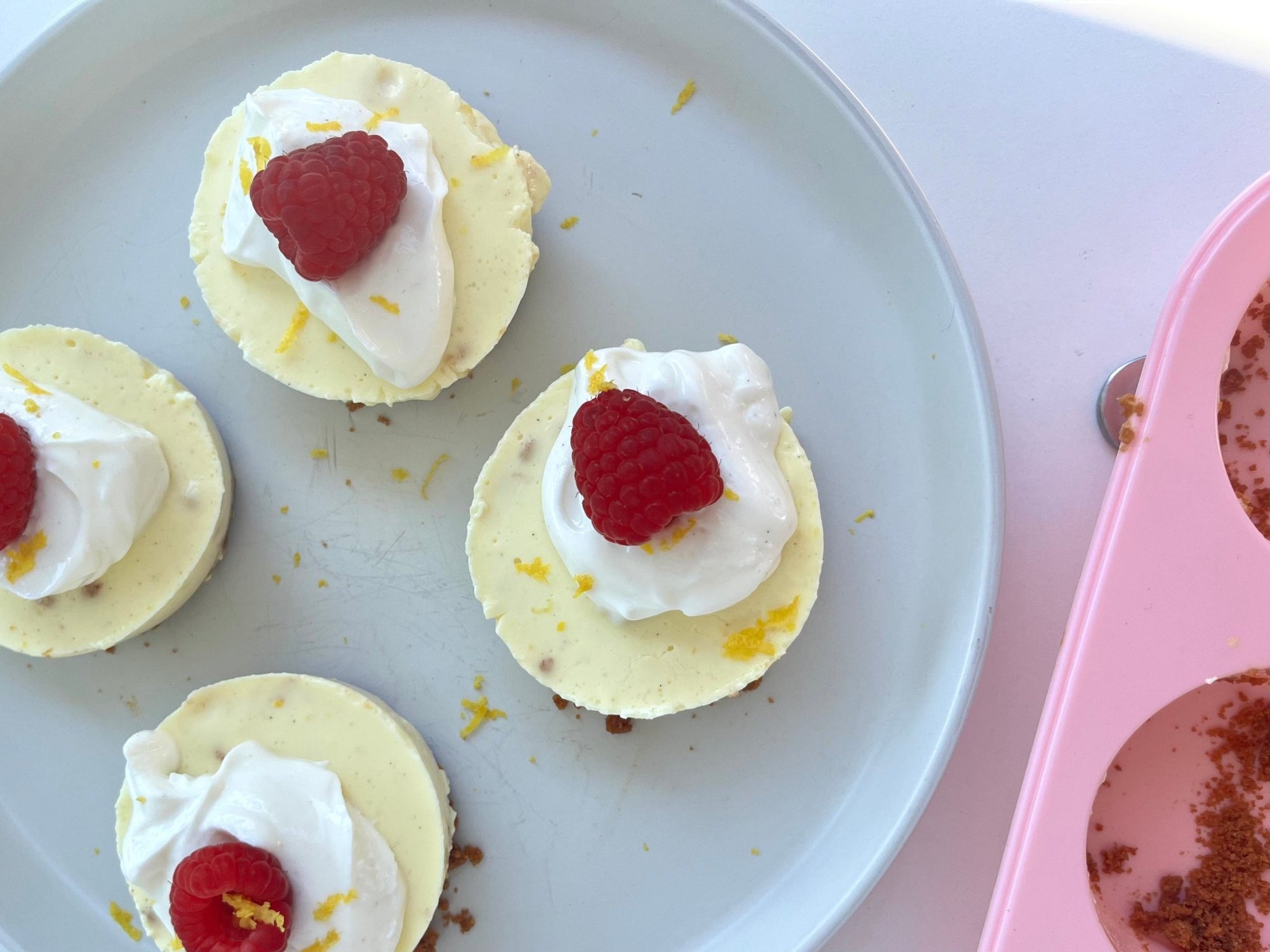 Mini Biscoff Lemon Cheesecake - The Collagen Co.