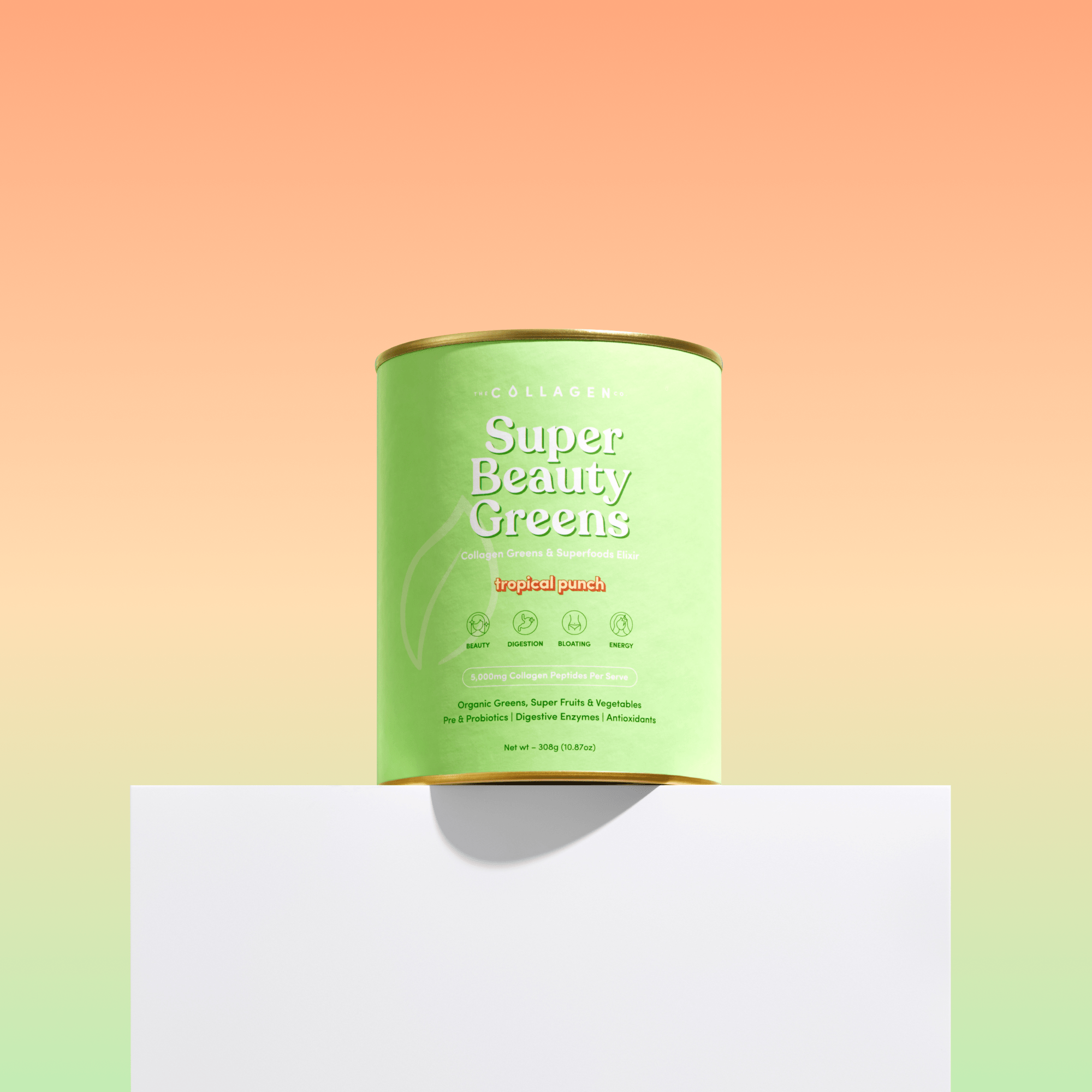 Tropical Punch Super Beauty Greens - 308g - The Collagen Co.